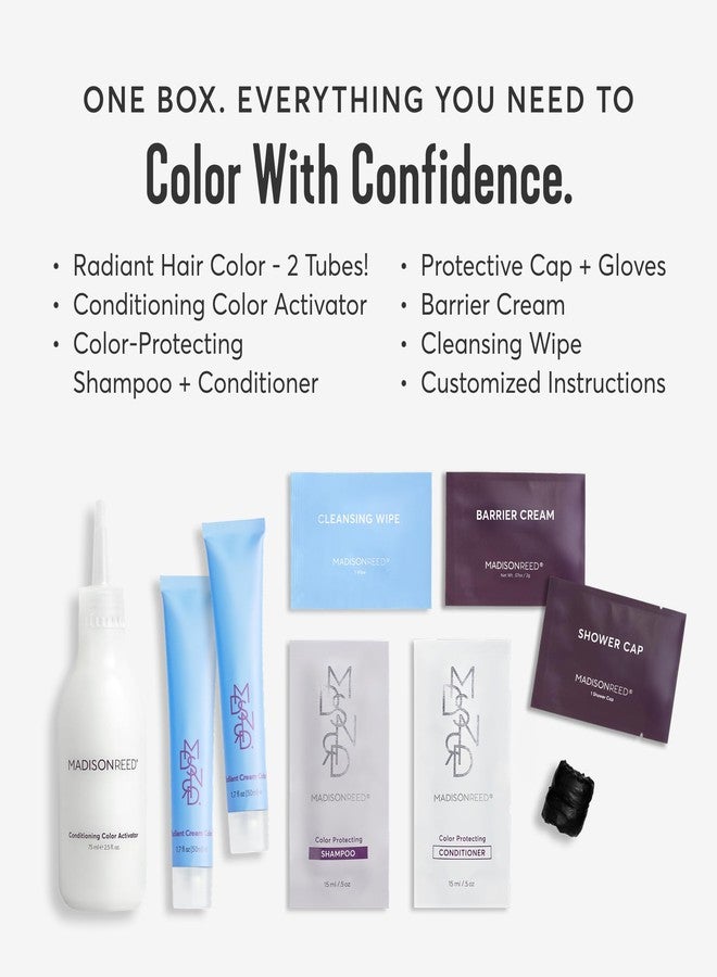 Madison Reed Radiant Hair Color Kit Plus | 10NGV Light Golden Blonde (Amalfi Blonde) | 100% Gray Coverage | Ammonia-Free Salon Hair Dye for Long or Thick Hair - Image 2